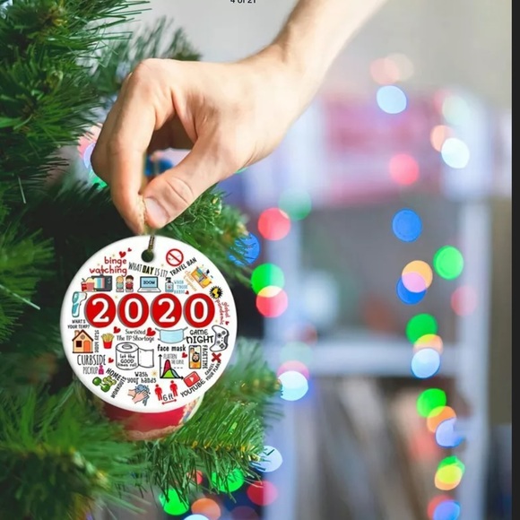 2020 Christmas Tree Ornament Hanging Ornaments - Picture 12 of 16